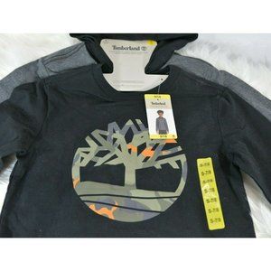 Timberland Hoody T-Shirt Set 2 Long Sleeve Boys Size 7/8